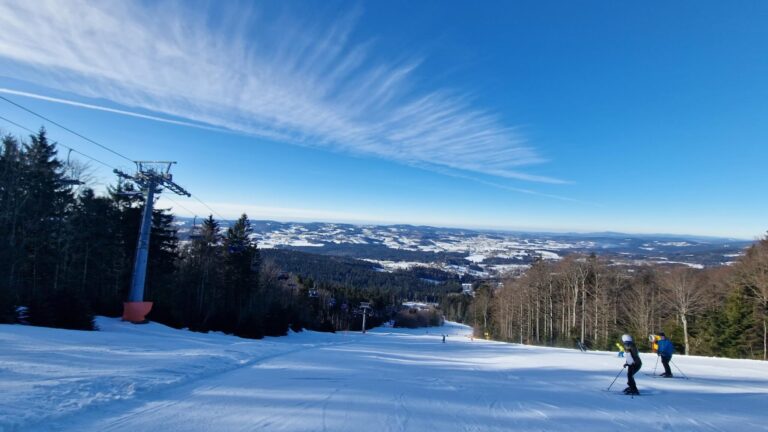 Hochficht – lyžování hned za šumavskou hranicí
